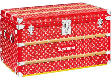 supreme x lv trunk|louis vuitton supreme trunks.